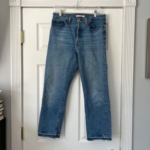 Levi's Wedgie Straight Jeans - Medium Wash